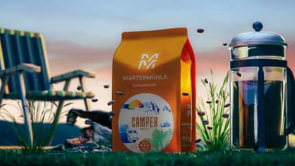 Camper-Kaffee aus Oberbayern