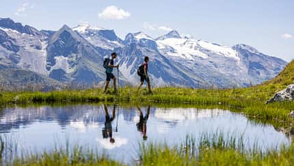 Tux-Finkenberg Tuxer Alpen Tirol Österreich Wandern Urlaub