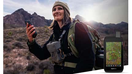 Garmin Montana Serie  710i und 760i Outdoor Navigationsgeräte im Großformat inReach GPS Gerät