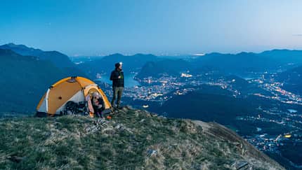 Zelten und Biwakieren am Berg