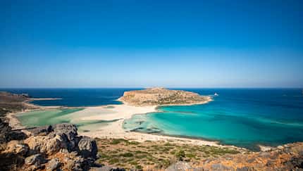 Republik Zypern Griechenland griechisch Meer Strand Küste Urlaub Sommer Sonne Felsen Cape Greco Halbinsel