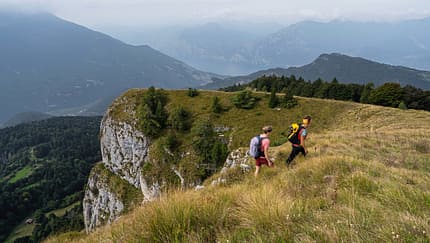 Das Val di Gresta am Lago di Garda, Italien