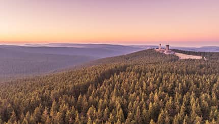 Schneekopf 978 m - Thüringer Wald - Deutschland