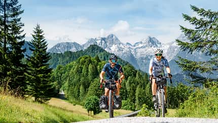 Aschaublick, Zell am See, Bikepacking