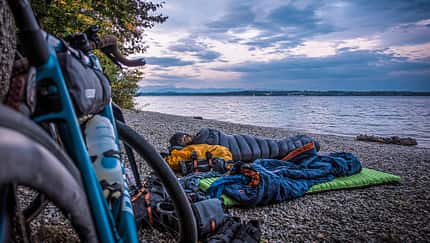 Bikepacking-Tour um fünf Seen südlich von München