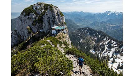 Bundesländer Wanderungen Bayern Alpen Berge Tegernseer Hütte Bundesländer Wanderungen Bayern Alpen Berge Tegernseer Hütte