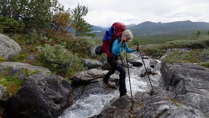 Wildnis-Trekking im Sarek 12
