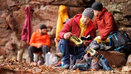 Schuhtest in der Pfalz