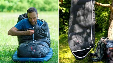 Grüezi Bag Biopod DownWool Summer 185 Schlafsack Test 