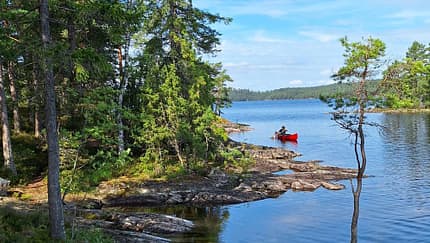 Dalsland Schweden Paddeln