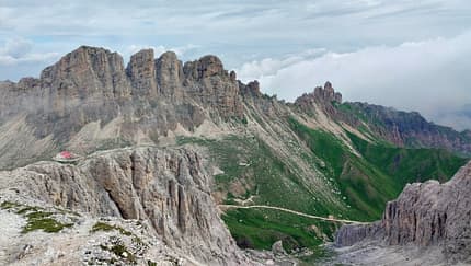 Rosengarten - Südtirol - Tierser Alpl Hütte Rosengarten - Südtirol - Tierser Alpl Hütte