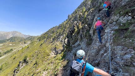 Klettersteig Rosskopf