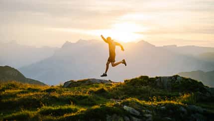 Trailrunning in den Bergen 