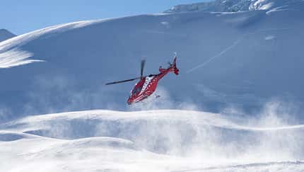 Bergrettungshelikopter in der Schweiz Bergrettungshelikopter in der Schweiz