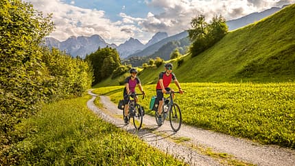 Tauernradweg in Österreich Tauernradweg in Österreich