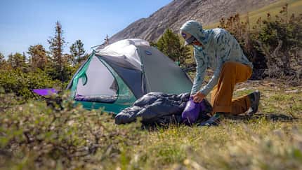 Big Agnes Sarvis VST Zelt & Fly Creek Quilt