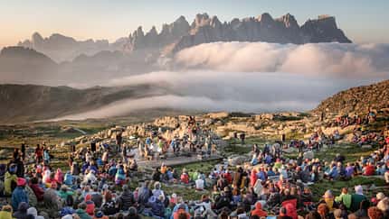 Trentino Italien Kultur Berge Konzert Suoni delle Dolomiti Trentino Italien Kultur Berge Konzert Suoni delle Dolomiti
