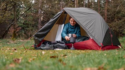 Natuurkampeerterreinen: dreitägige Wanderung über den Sallandse Heuvelrug und durchs Vechtdal, Niederlande Natuurkampeerterreinen: dreitägige Wanderung über den Sallandse Heuvelrug und durchs Vechtdal, Niederlande