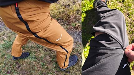 Salewa Puez Wanderhose und Regenhose im Test 2026
