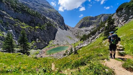 Seeleinsee, Hagengebirge, Berchtesgaden Seeleinsee, Hagengebirge, Berchtesgaden