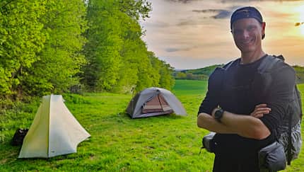 Ultraleicht-Trekking mit Zelt Ultraleicht-Trekking mit Zelt
