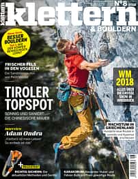 KL KLETTERN Magazin Titel 08-2018