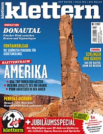 KL klettern Magazin 07 - 2015 Titel Cover