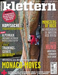 KL klettern Magazin Cover Okt+Nov 2013 Titel
