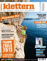 KL Magazin klettern Titel Dezember 2012 + Januar 2013