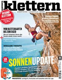 klettern Heft 08/24 Titelbild
