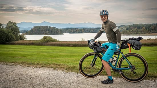 Bikepacking-Tour um fünf Seen südlich von München