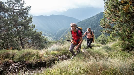Wandern beim Lago di Ledro, Italien