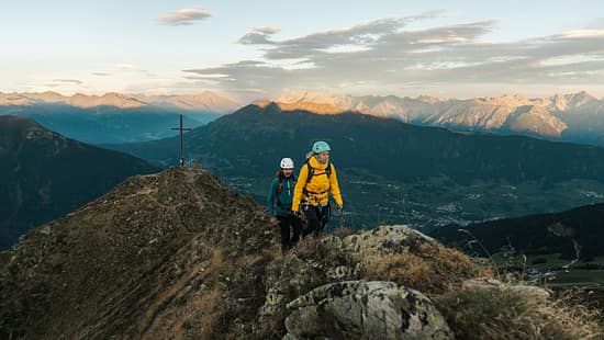 Pitztal Tirol Österreich Ötztaler Alpen Bergsteigen Wanderung Hochzeiger Geigenkamm