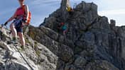 OD 0419 Oberstdorf Allgaeu Allgaeuer Alpen Tour 4 Hindelanger Klettersteig Teaser