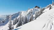 Berglandschaft im Winter