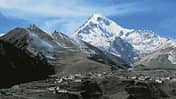 Mount Kazbek in Georgien