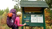 Wanderung auf dem Forststeig im Elbsandsteingebirge 