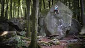 Bouldern im Odenwald Highball 