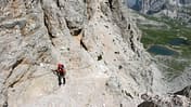 Paternkofel-Klettersteig Dolomiten