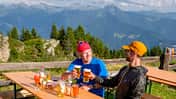 Tessiner Riviera - Bier und Aperol auf der Capanna Brogoldone