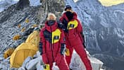 Gentiana Zyba und Sandra Christen an der Ama Dablam in Nepal