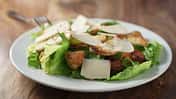 Einfacher Salat für unterwegs - Caesar Salad