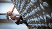 Bouldern am Kilterboard: Lucia Dörffel
