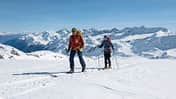 Skitour Winter Schnee Südtirol Italien Alpen Zufallhütte Cevedale Langenferner