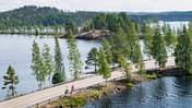 Finnland Seen Wandern Natur Wald Saimaa See finnische Seenplatte Fahrrad mtb Straße