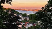 Hamburg Wandern Deutschland Blankenese Elbhöhenweg