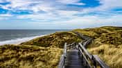 Schleswig-Holstein Deutschland Wandern Wanderung Meer Nordsee Norden Strandtreppen Sylt Insel
