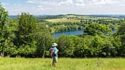 Rheinland-Pfalz Deutschland Wandern Wanderungen Vulkaneifel Maar See