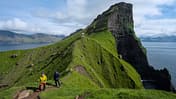 Kallur-Leuchtturm auf den Färöer Inseln