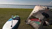 SUP am Strand - Strandmuschel - Schleswig-Holstein